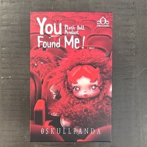 OSKULLPANDA Plush Doll Pendant BNIB - Sandman
